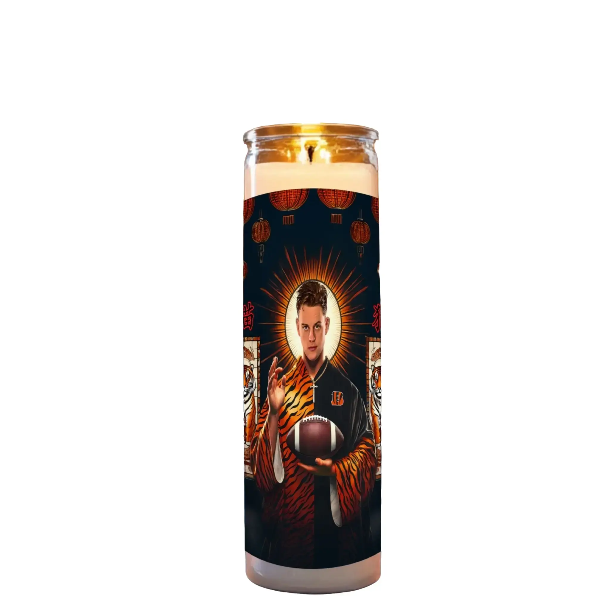 Joe Burrow Celebrity Prayer Candle