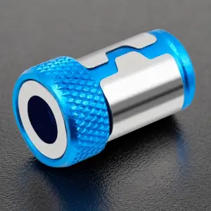 Magnetic Screw Holder Ring: Removable Design for DIY Tools, 1/4" Hex Drill Bit Adapter Converter. Metal Screw Grip Boosts Efficiency, Perfect for Home Repair, Crafts, Holiday Decor & Quick Fixes.