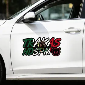 TRAKAS HDSPM Letter Pattern Car Sticker, Funny Motorcycle Helmet Scooter Body Waterproof Decoration Sticker, Universal Vinyl Decals for Car, Motorcycle Stickers,Car Decorations, Windshield Sticker, AdhesiveVinyl Decal, Truck Decals