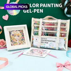 Large Capacity Gel Pens Set, Strong Coverage, 0.6mm Tip, Ideal for Diary Notes, School Gifts, Drawing, Marking, Postcards, Greeting Cards, DIY Projects #GLOBAL PICKS