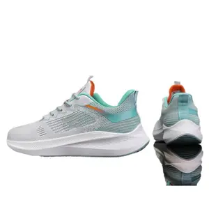 2025 Summer Men's Flyknit Mesh Breathable Casual Sports Shoes Trendy Simple Non-Slip Wear-Resistant Men's Shoes
