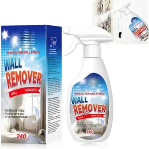 Effective Removal Spray, Wall Cleaner Spray, Multifunctional Cleaner, Dust and Dirt Removal,  for Wood, Tile, Fabric, Bathrooms, Kitchens