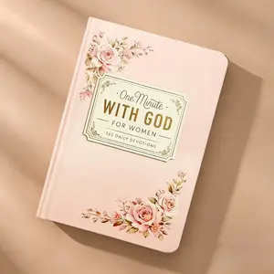 One Minute with God for Women | 365 Days Devotional Journal, Premium Hardcover Christian Devotional Book, One Minute Daily Prayer Book, Bible Reflection And Faith Journal, Mother's Day Gifts