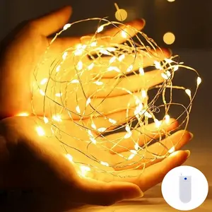 30 Pack LED Fairy Lights Battery Operated (10ft/3m), Warm White Silver Wire String Lights, Waterproof Twinkle Firefly Lights for DIY Mason Jars, Wedding, Party, Bedroom Decor, Christmas Gift tiktokshopspringglowup Easter Cool To The Touch outdoorfun