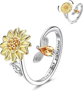 Worry Ring  Spinner Worry Rings-Fidget Ringsfidget ring spinner ring