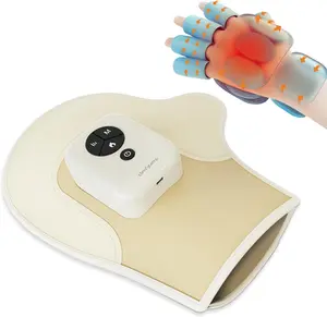 Hand Massager with Heat and Compression, Portable Heated Glove, Rechargeable Cordless Wrist Massager for Arthritis, Carpal Tunnel Relief