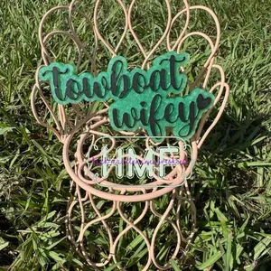 Towboat Wifey Car Air Freshener - No Additional Features or Attributes Specified