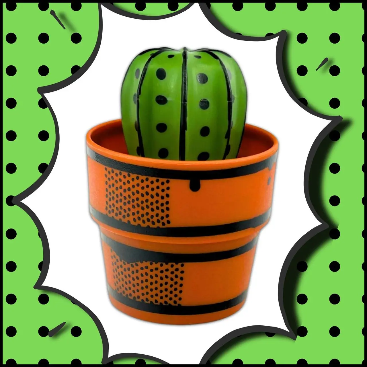 Everyday Objects Cactus Makes Perfect Mesh Cleaning Brush