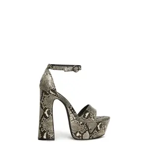 Holy Revelation Pure Platform Heels - Snakeskin