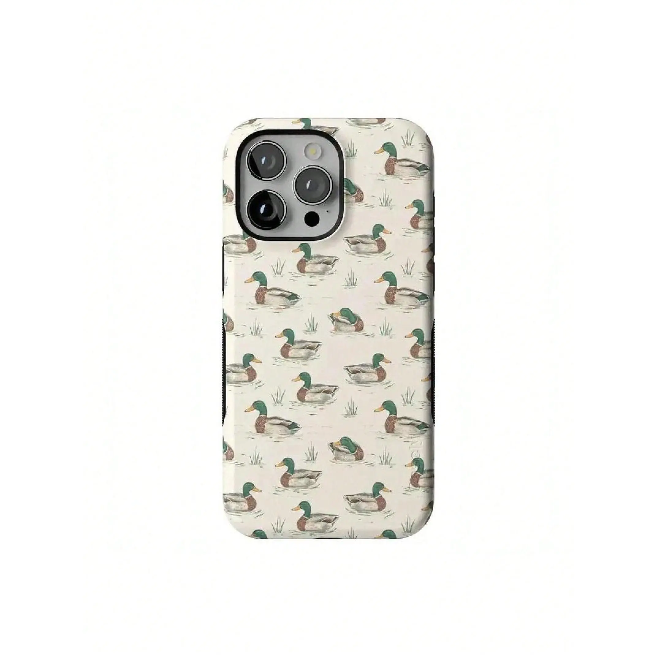Funny Duck The Boyfriend Collection Wireless Phone Case - Durable Soft Shockproof Accessory, Shock-Absorbent Shell Eases Drop Fear, Scratch Guard for iPhone 11,12,13,14,15,16 Pro Max, iPhone 17 Air (Supports Wireless Charge)