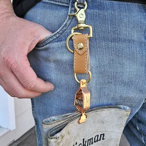 USA Leather Glove Clips