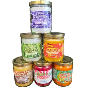 Smoke Odor Exterminator Candles - 13oz Jar, Assorted Scents
