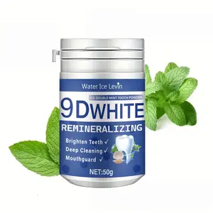 9D Remineralizing Hydroxyapatite Tooth Powder, Deep Cleaning, Fresh Breath, Oral Health & Hygiene, Gift for Women Men