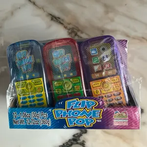 Fruit flavored hard candy / toy phone
