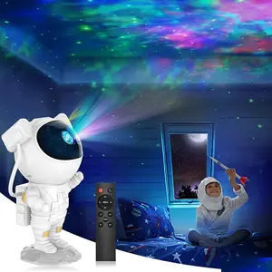 Astronaut Galaxy Projector with Timer and Remote for Bedroom, LED Night Light for Kids and Adults - Home Decor Aesthetic