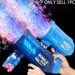 Portable Outdoor Bubble Gun, Handheld Bubble Maker, Automatic Bubble Blower, Party Bubble Machine for Weddings & Parties, Ideal Kids' Gift Without Batteries Included
