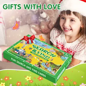 ZMLM Preschool Learning Activity - 12 Themes Search And Find Game Montessori Busy Book | Easter Gifts For Ages 3+, Perfect For Kids, Toddlers Who Love Toys, Art And Craft Activities