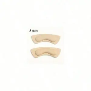 4 Pairs Comfortable Heel Pads, Soft Sponge Cushions For High Heels & Sandals, Anti-Slip And Anti-Wear Foot Protectors