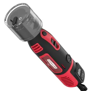 YESWELDER 110V Tungsten Electrode Sharpener Grinder | Portable TIG Welding Rotary Tool with Flat Grinding Block Cut-Off Slot, 4 Sizes 6 Angles