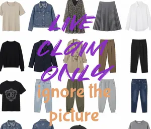 *Live CLAIM* ONE ITEMS WOMENS/MEN FASHION - Shirt  Dresses Sweatshirt -- Tch Fashion Blouses Tops