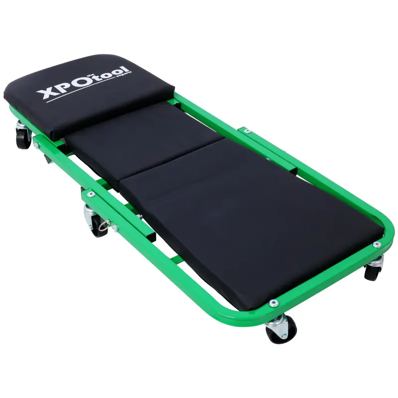 Mechanic Creeper, Garage Gift, 36" Z Creeper Seat, 2 in 1 Mechanic Gifts, 300 lbs Capacity, Low Profile Creeper with 6 pcs Wheels in Garage/Shop for Fathers Day Tool Gift