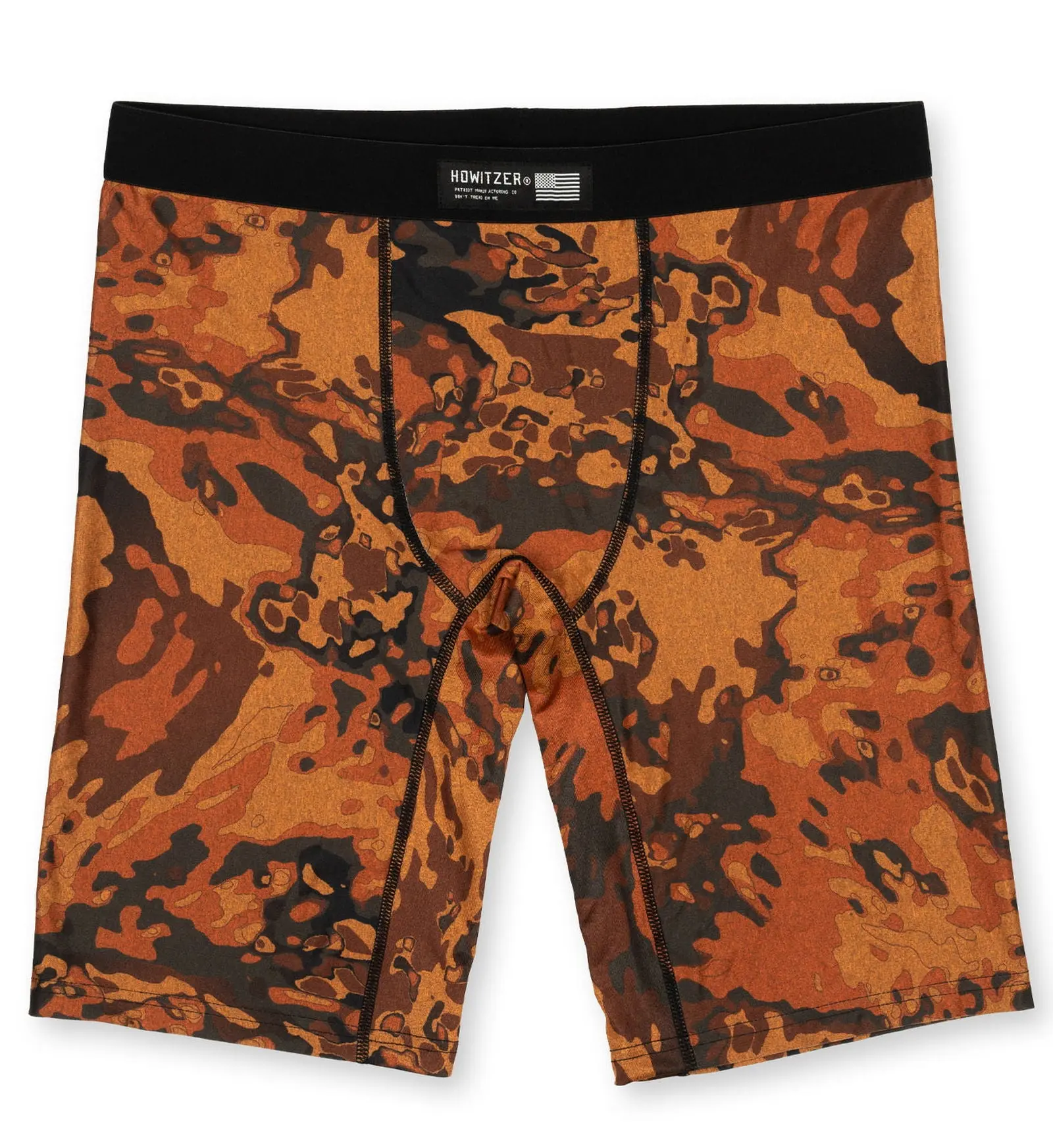 Howitzer Clothing Wideland Collection Men's Elastic Polyester-Spandex Graphic Underwear Briefs, Anti-Shrink 2X Men's Underwear Briefs, Underwear Brief