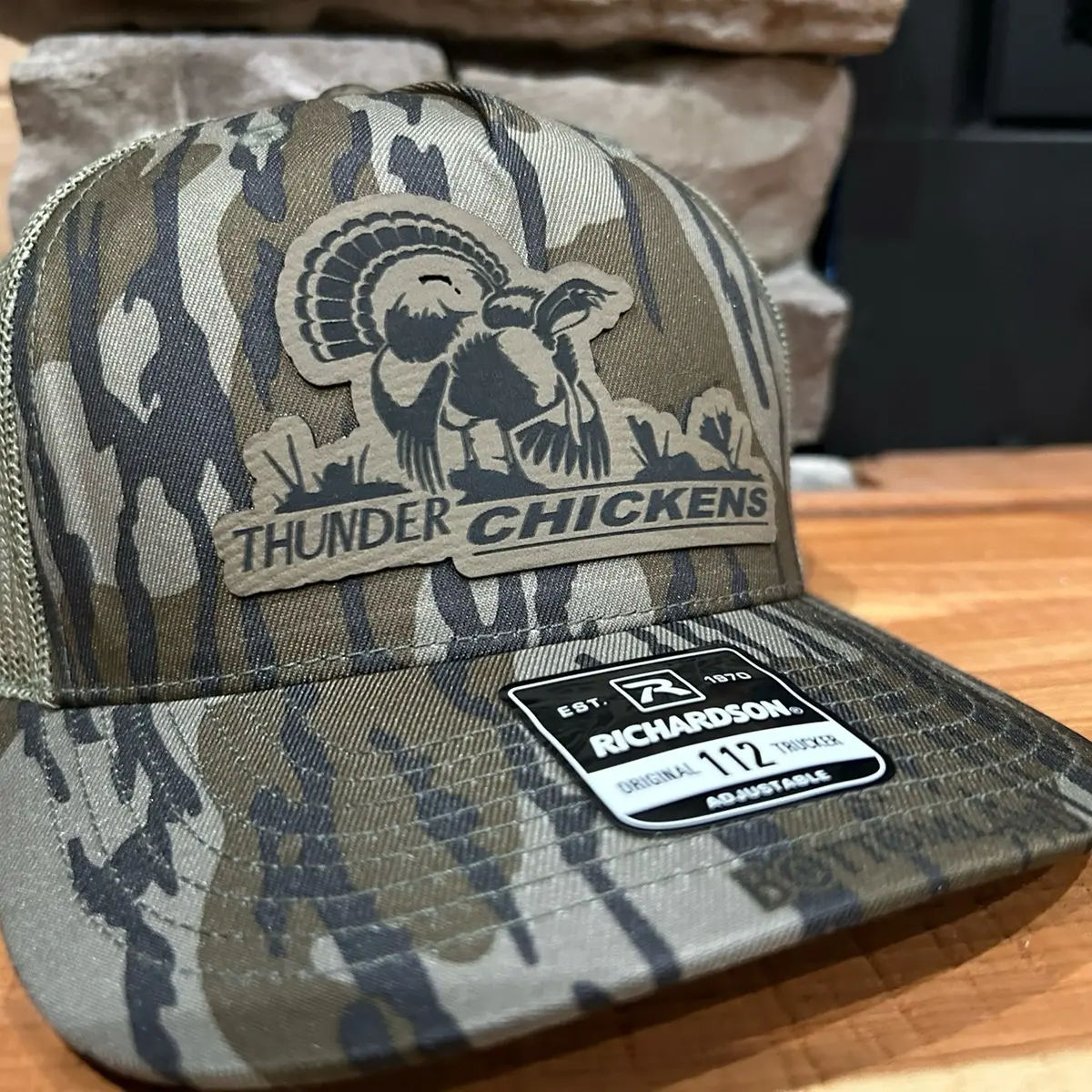Richardson 112 bottomland with Thunder Chicken turkey patch