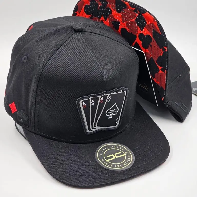 Black Poker Cap