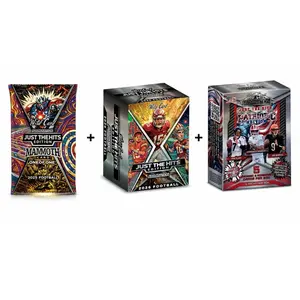 Wild Card Just the Hits Jumbo Football 2 Box Bundle + Bonus Just the Hits Mammoth