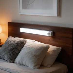 6 Pack Motion Sensor & Light Sensor LED Lights Indoor, Magnetic Wireless Closet Lights Battery Powered, 3 Modes Under Cabinet Lighting for Stairs, Kitchen, Bedroom, 11.8in Cool White Can be used for various holiday gift surprises mothersdaygift