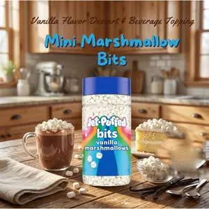 Jet-Puffed Vanilla Marshmallow Bits, 3 oz Shaker