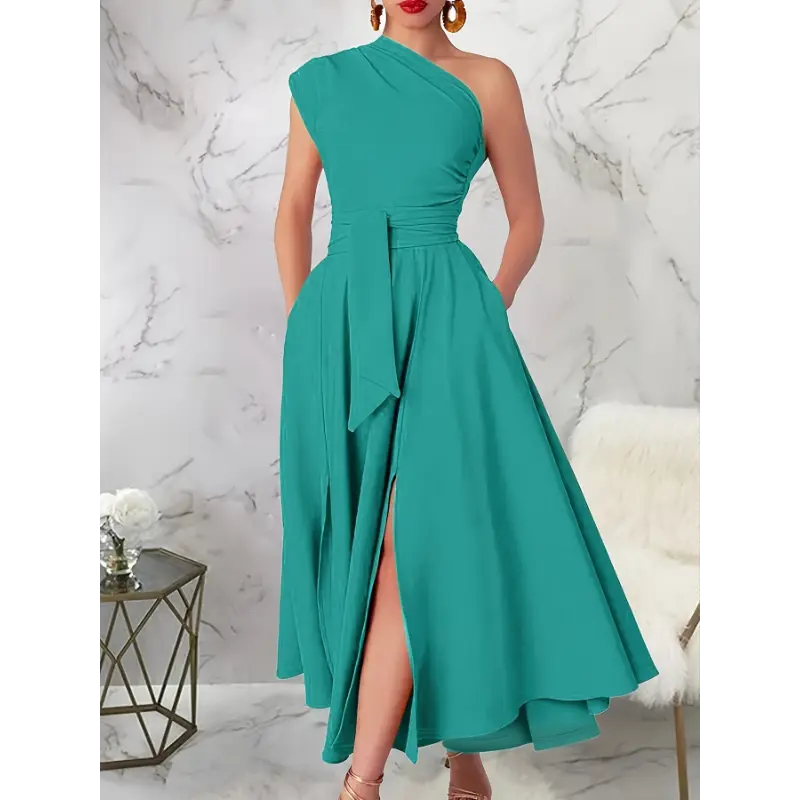 sachin and babi light blue dress 60's Vintage Office Lady glamorous Turquoise Blue Pencil Dress – Skelapparel