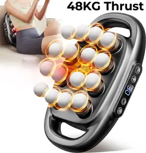 16 Head Quiet Massage Gun Set | 3 Modes 30 Intensities Deep Tissue Percussion Massager for Full Body Muscle Pain Relief