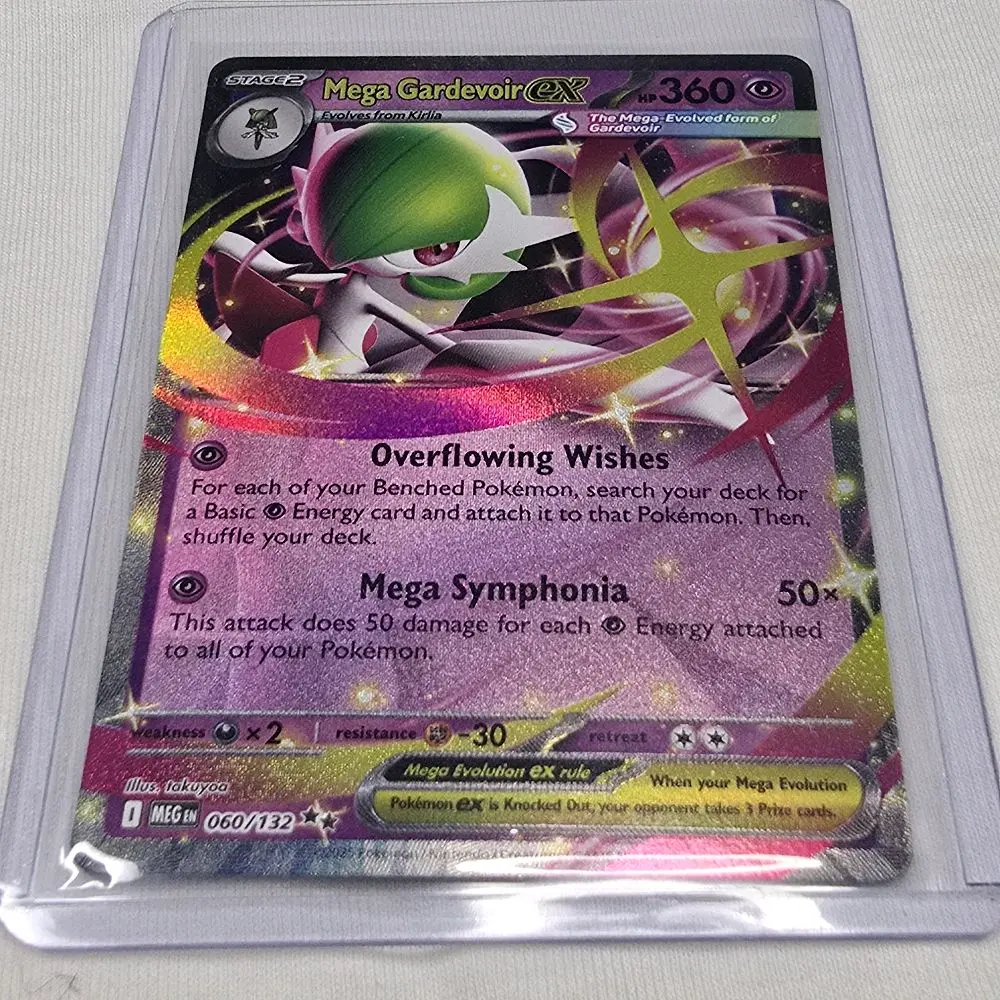 Mega Gardevoir EX MEG 060/132 Raw Card