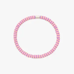 Violet Sunrise Seascape Stretch Bracelet