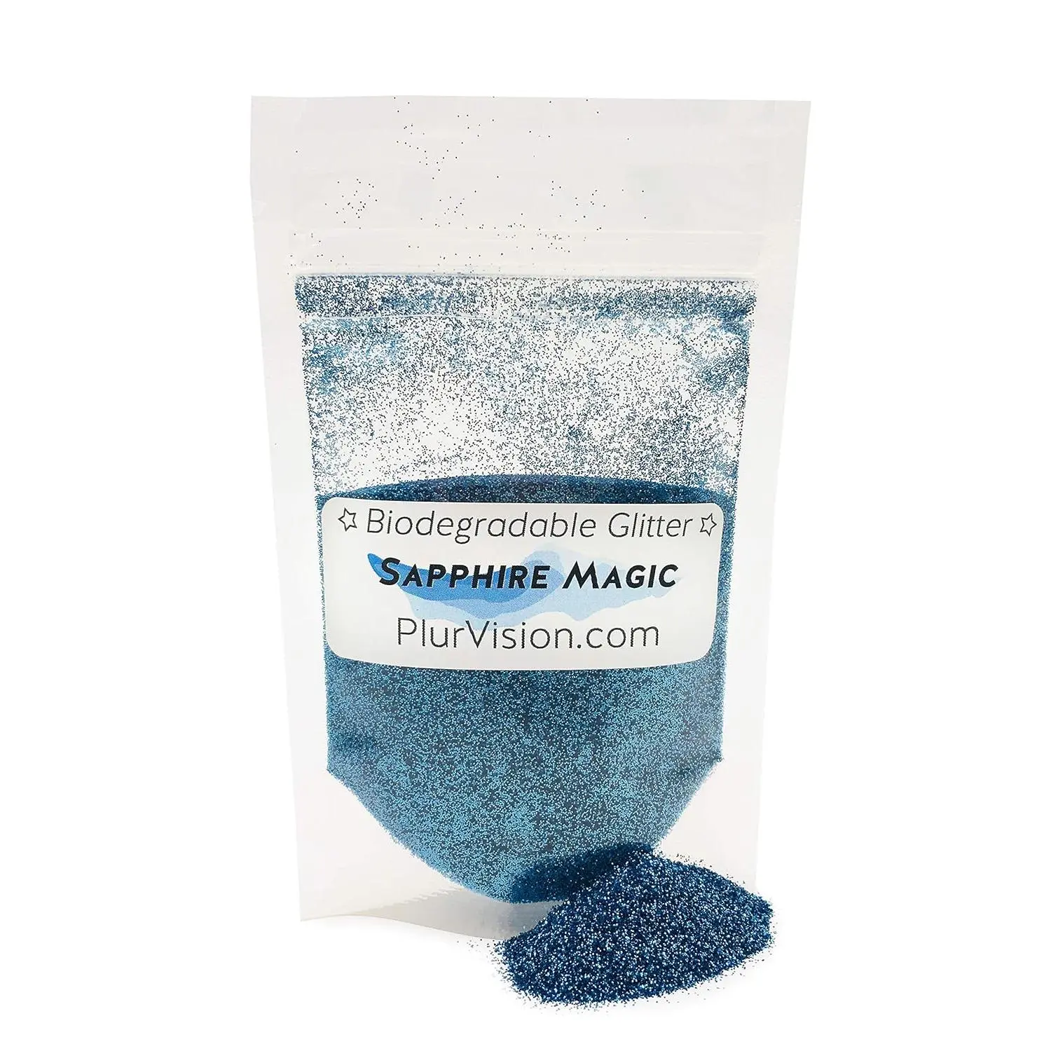Magic Biodegradable Glitter 1/2 Ounce - Made from  Cellulose, Earth Friendly.  for , , Crafts, DIY Projects. Can be Mixed with , Gels, Oils,