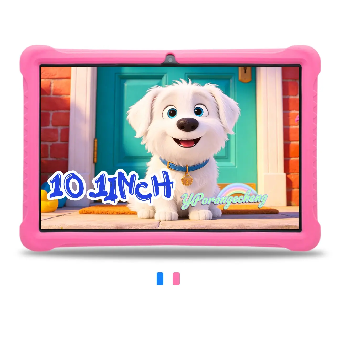 10.1-inch Large Display High-Speed Android Tablet with 5G and WiFi Connectivity, Comes with Cover and HD Front & Rear Cameras, Supports Work, Study, Entertainment Apps, Suitable for Adults and Students, Ideal Present, Android Learning Tablet