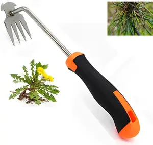 Weed Puller Tool, 2024 New Durable Garden Weed Pulling Tool, Portable Garden Weeder Tool for Vegetable Gardening Backyard Farm Planting & Weeding