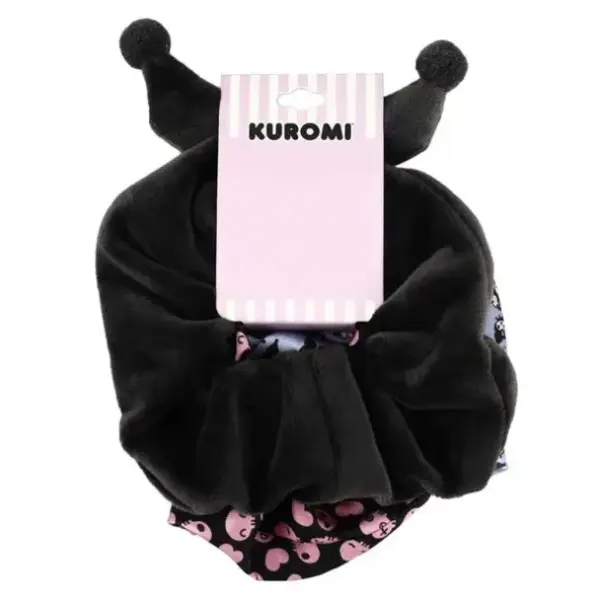 Kuromi Themed Scrunchies 3-Pack