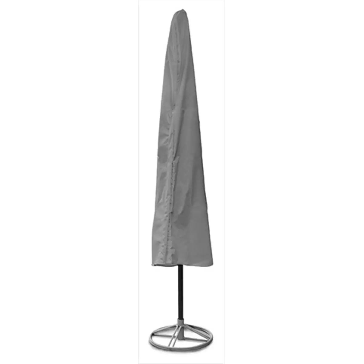 212 MAIN Weathermax Charcoal Sturdy Lightweight 3 lbs Patio Parasol Cover - 11 ft, 88 in H x 48 in Circumference, Weatherproof Outdoor Furniture Cover for Umbrella Sunshades with Drawstring Pouch, Patio Canopy