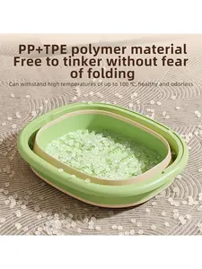 Foldable Foot Spa Bucket, Portable Foot Soaking Basin with Lid, Thickened Insulation Foot Bath Tub, Suitable for Bathroom, Living Room and Bedroom