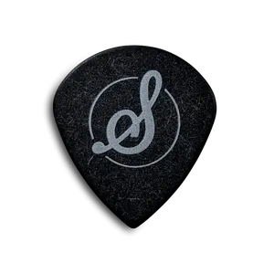 Stringjoy 1.5mm Black Cherry Jazz Picks - 10 pack
