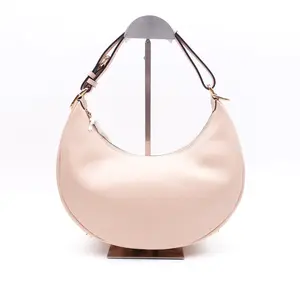 Pre-owned FENDI Calfskin Shoulder Bags Fendigraphy Small Pink Shoulder Bag T10382579