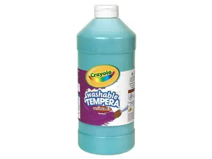 Washable Tempera Paint, 32oz, Turquoise CYO543132048