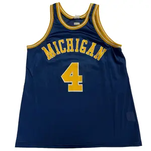 Michigan #4 Basketball Jersey