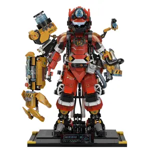 Extreme Rescue Ops Building Blocks – City Heroes Firefighter Mech | Birthday Gift for Teenagers, Collectible Home Decor Idea, Fun Gift for Boys & Girls Age 6+