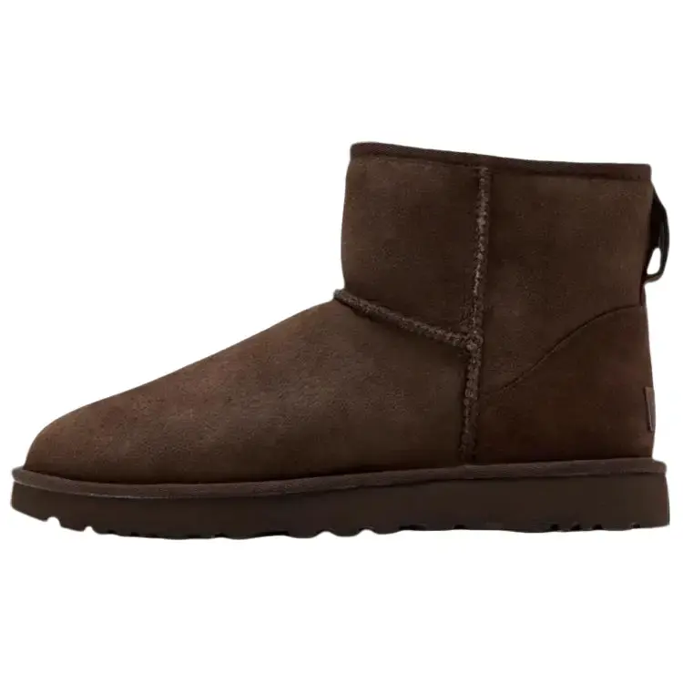 UGG Classic Mini II 'Dusted Cocoa' Women's, Suede, Boot, Shoe, Walking Shoes, Footwear, Lightweight, Casual, Sturdy, Warmth, Sheepskin