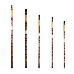 Mei Beite Premium Bamboo Flute, Cloth Box Packaging, Handcrafted Musical Instrument, Ideal for Music Lovers & Professionals