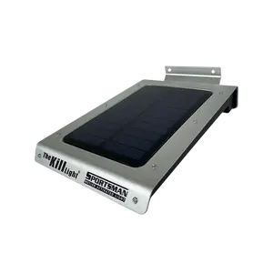 Kill Light Sportsman Solar Powered LED Feeder Light with Anti-Spook Technology Five Modes Weatherproof Design Rechargeable Battery for Hunting