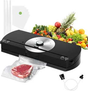 Commercial Vacuum Sealer Machine System Dry Moist Modes 6-In-1 Sealing Machine for Storage Sous Vide Automatic Sealing Modern Design